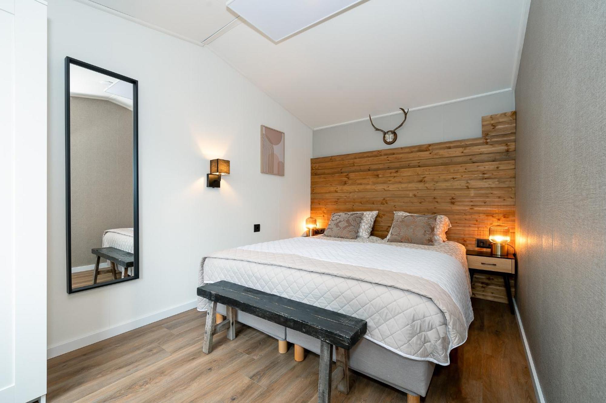 Hotel Chique Chalet Met Zicht Over De Weilanden Op De Veluwe Epe Buitenkant foto