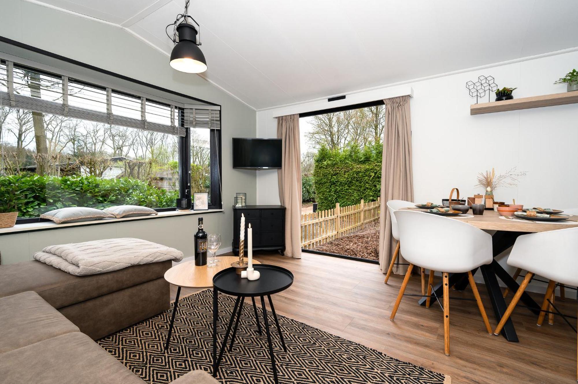 Hotel Chique Chalet Met Zicht Over De Weilanden Op De Veluwe Epe Buitenkant foto